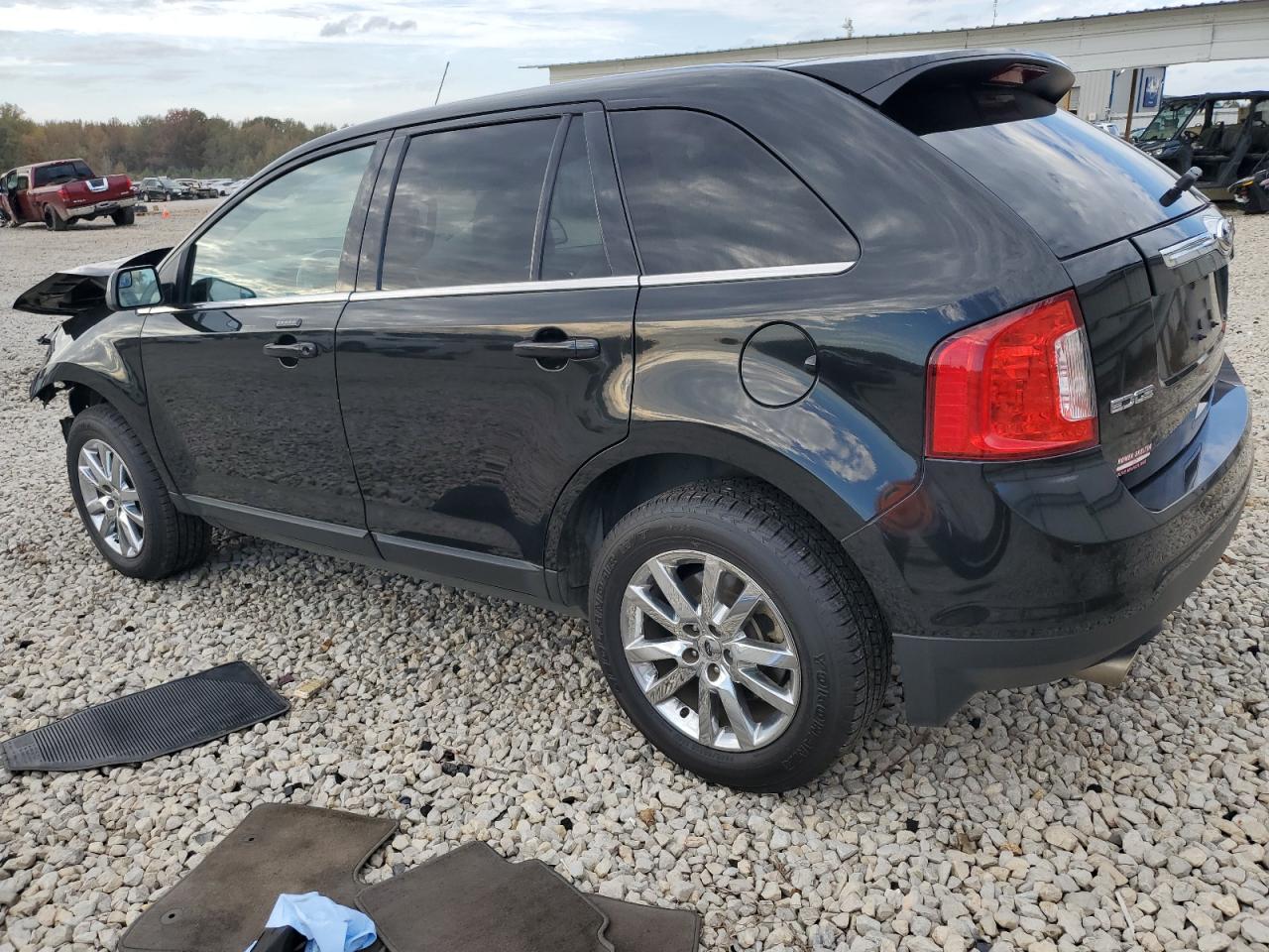 2014 Ford Edge VIN 2FMDK3KC8EBB35295 Copart auction photo, front end damage thumbnail 2