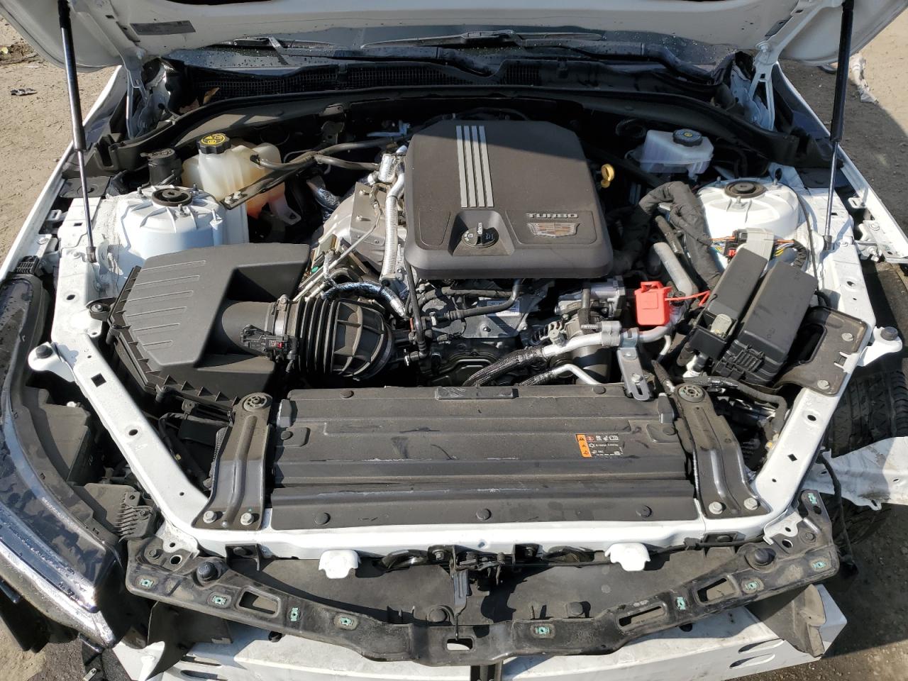 2021 Cadillac CT4 VIN 1G6DB5RK8M0106301 Copart auction photo, all over damage thumbnail 12