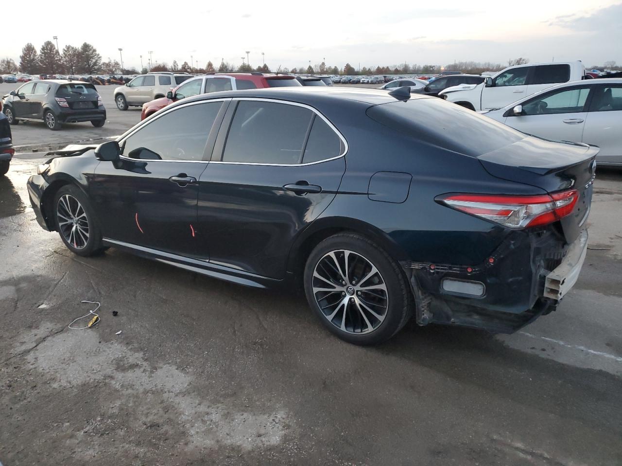 2019 Toyota Camry VIN 4T1B11HK2KU727228 Copart auction photo, front end / rear end damage thumbnail 2