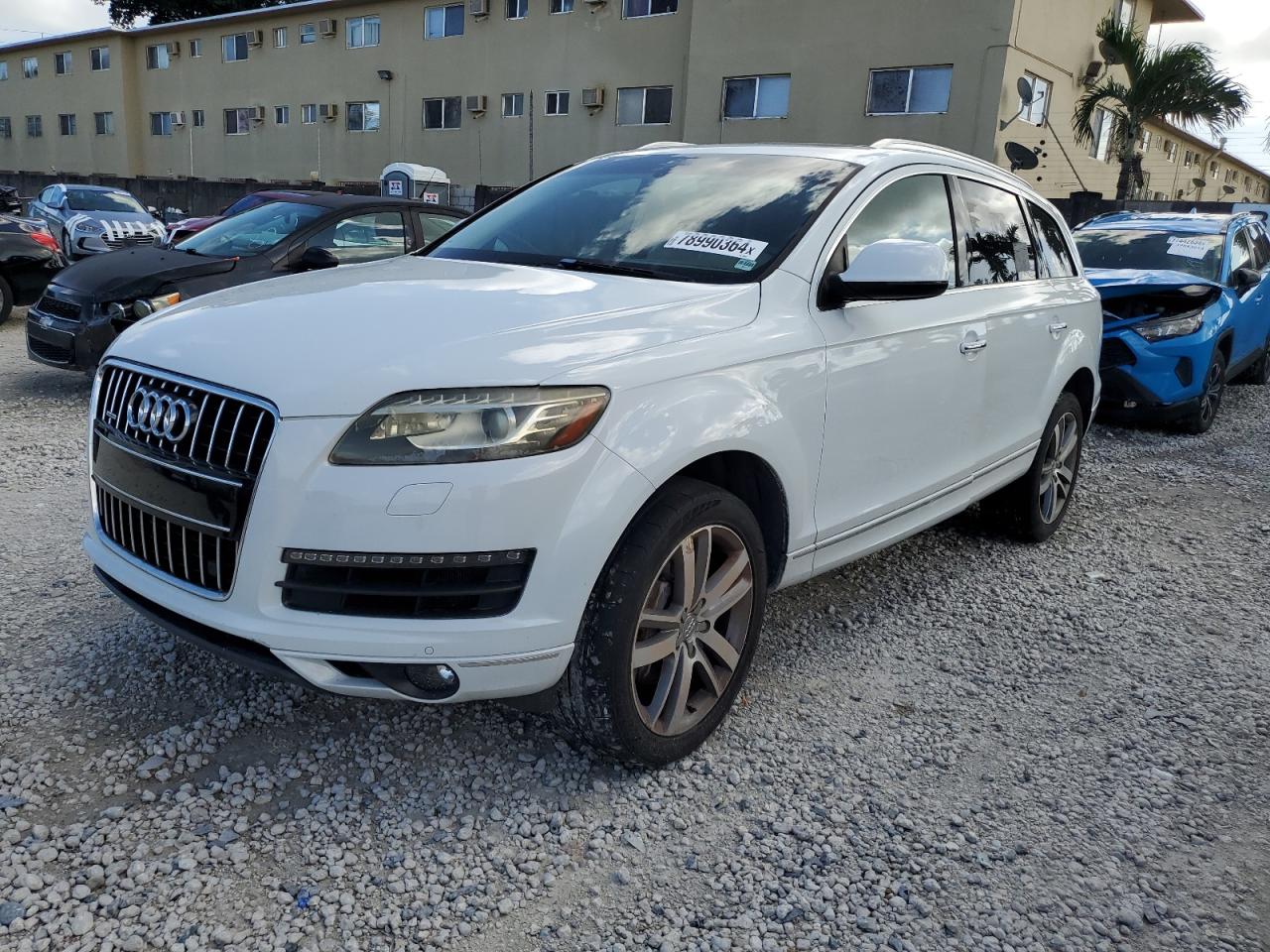 2014 Audi Q7 VIN WA1LGAFE9ED009565