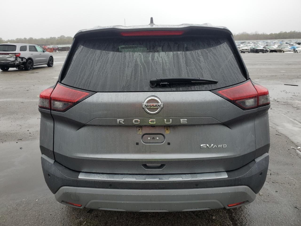 2021 Nissan Rogue VIN 5N1AT3BB9MC674708 Copart auction photo, side / front end damage thumbnail 6