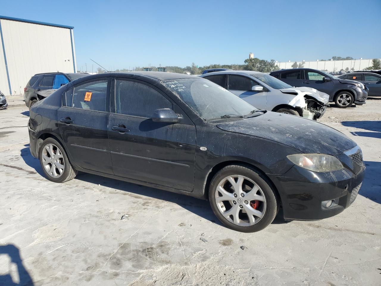 2009 Mazda 3 VIN JM1BK32F891234495 Copart auction photo, rear end damage thumbnail 4