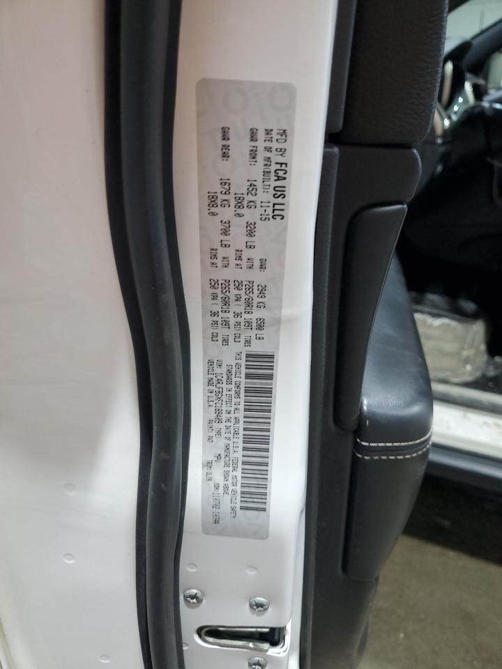 2015 Jeep Grand Cherokee VIN 1C4RJFBGXFC189409 Copart auction photo, front end / minor dent/scratches damage thumbnail 13