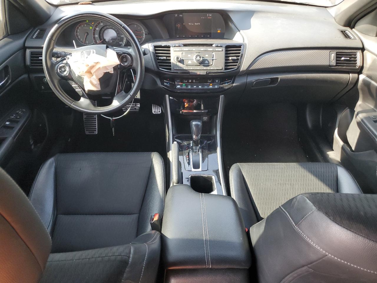 2017 Honda Accord VIN 1HGCR2F56HA249931 Copart auction photo, front end damage thumbnail 8