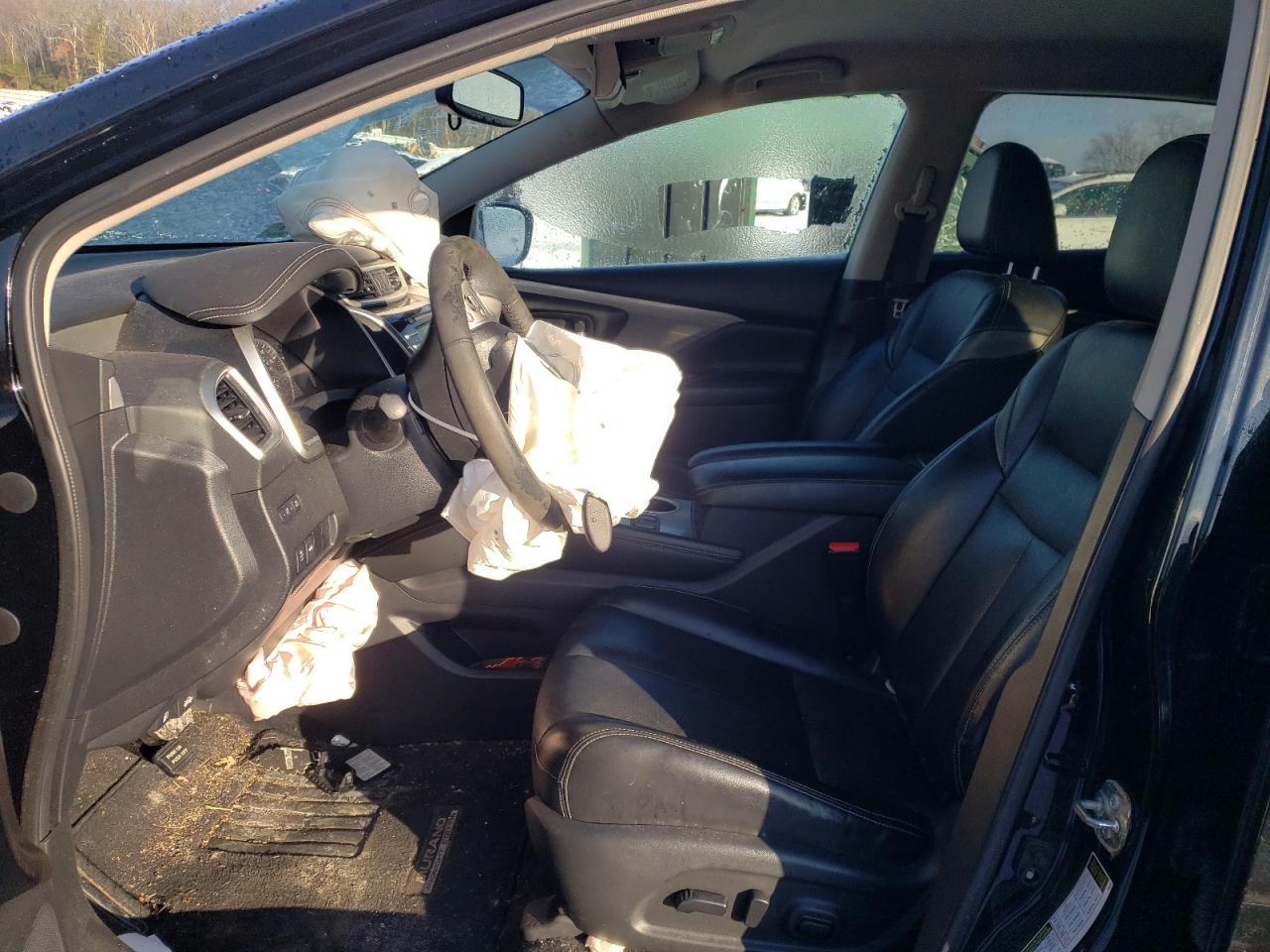 2018 Nissan Murano VIN 5N1AZ2MH6JN134209 Copart auction photo, front end / undercarriage damage thumbnail 7