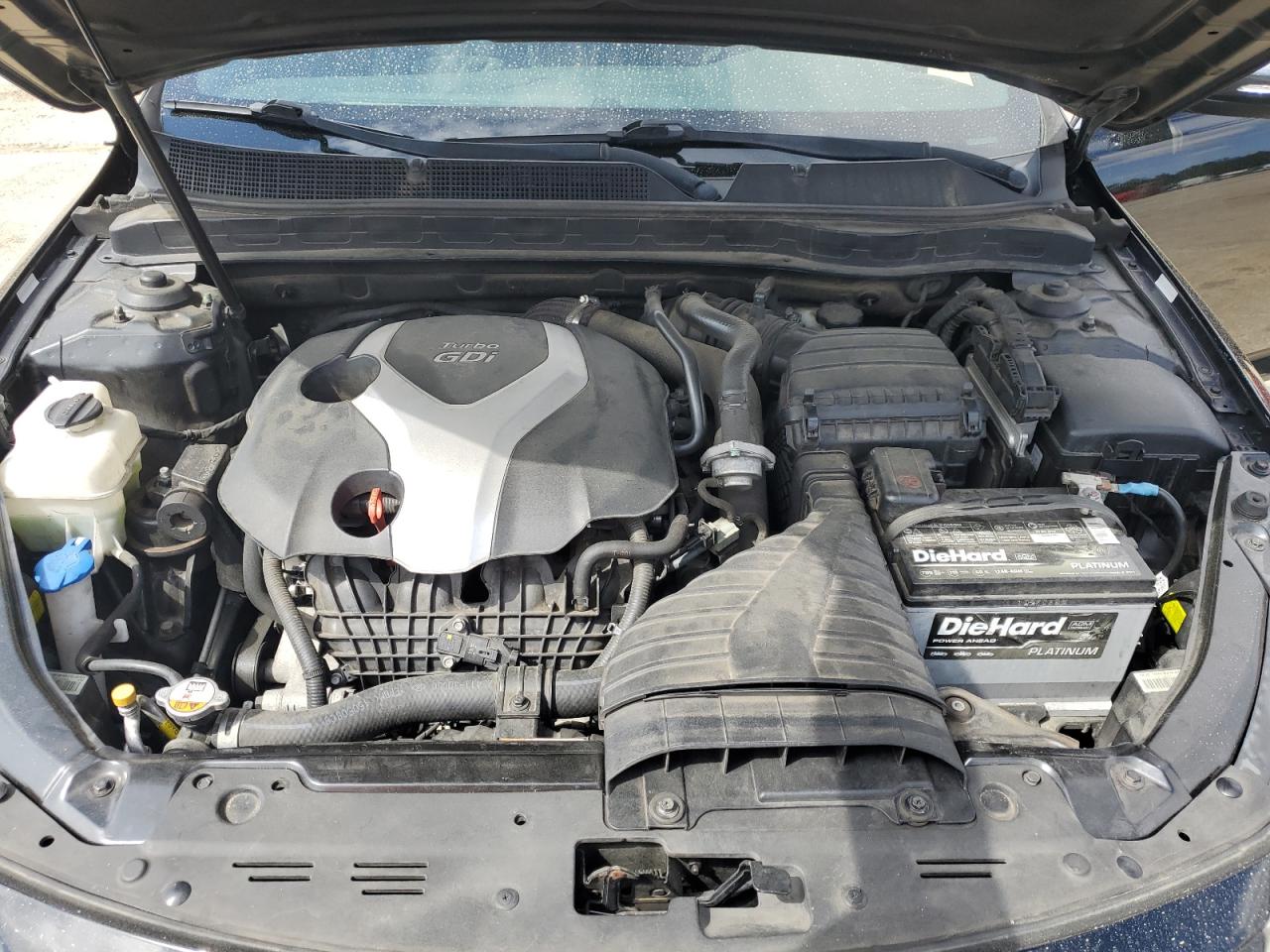 2015 KIA Optima VIN 5XXGR4A67FG500968 Copart auction photo, rear end damage thumbnail 13