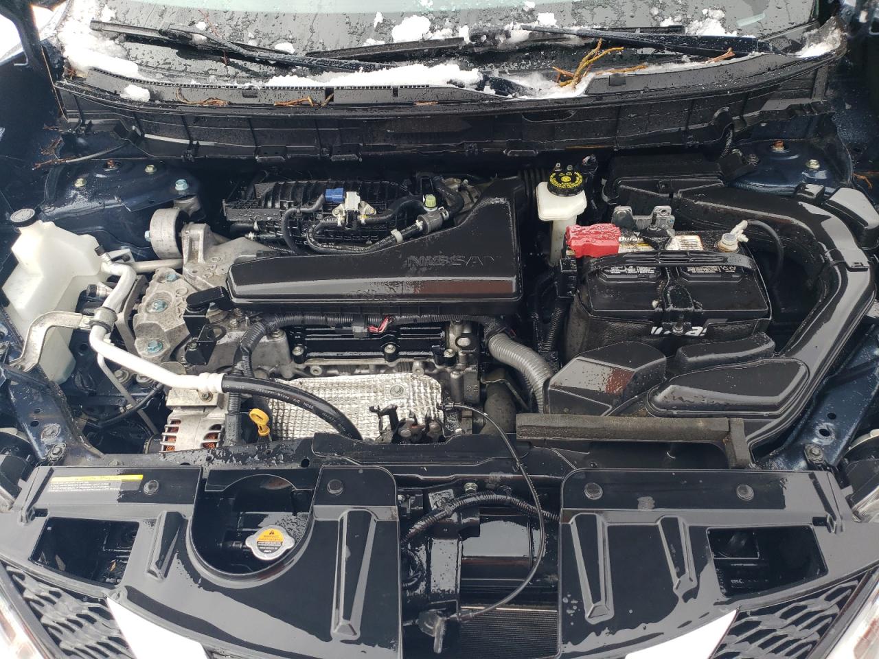 2016 Nissan Rogue VIN JN8AT2MV7GW142869 Copart auction photo, side damage thumbnail 12
