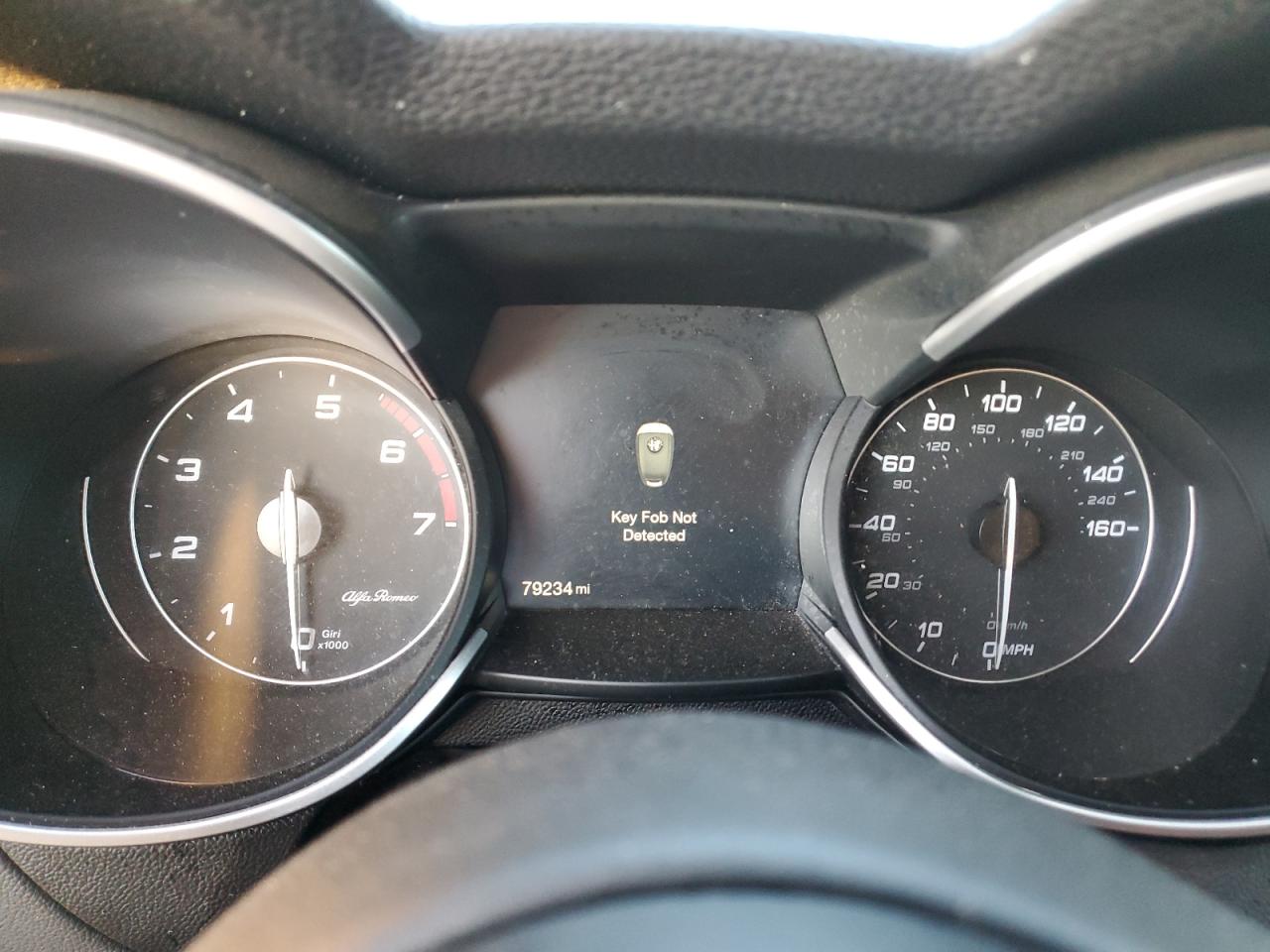 2019 Alfa Romeo Stelvio VIN ZASPAKBN2K7C66539 Copart auction photo, side / front end damage thumbnail 9