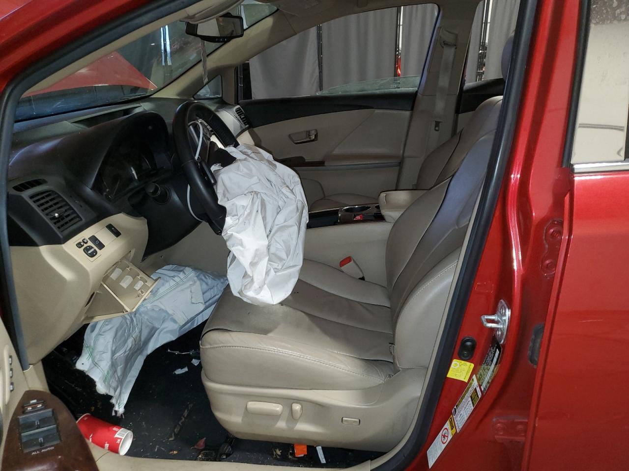 2014 Toyota Venza VIN 4T3ZK3BB8EU065439 Copart auction photo, front end / side damage thumbnail 7