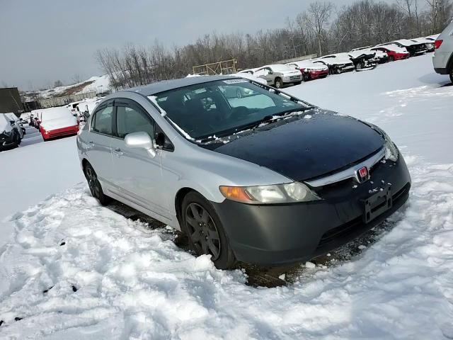 2006 Honda Civic VIN 2HGFA165X6H519157 Copart auction photo, side damage thumbnail 11