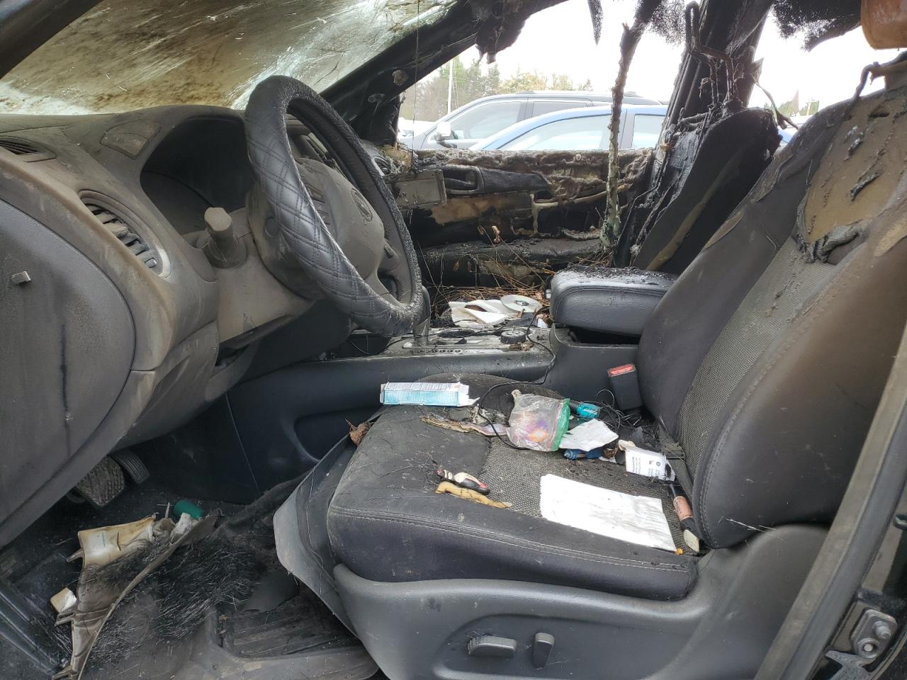 2019 Nissan Pathfinder VIN 5N1DR2MMXKC642254 Copart auction photo, burn damage thumbnail 7
