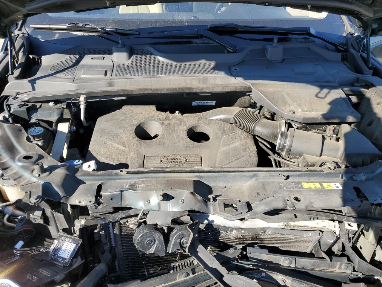 2017 Land Rover Discovery VIN SALCR2BG2HH663522 Copart auction photo, front end damage thumbnail 11