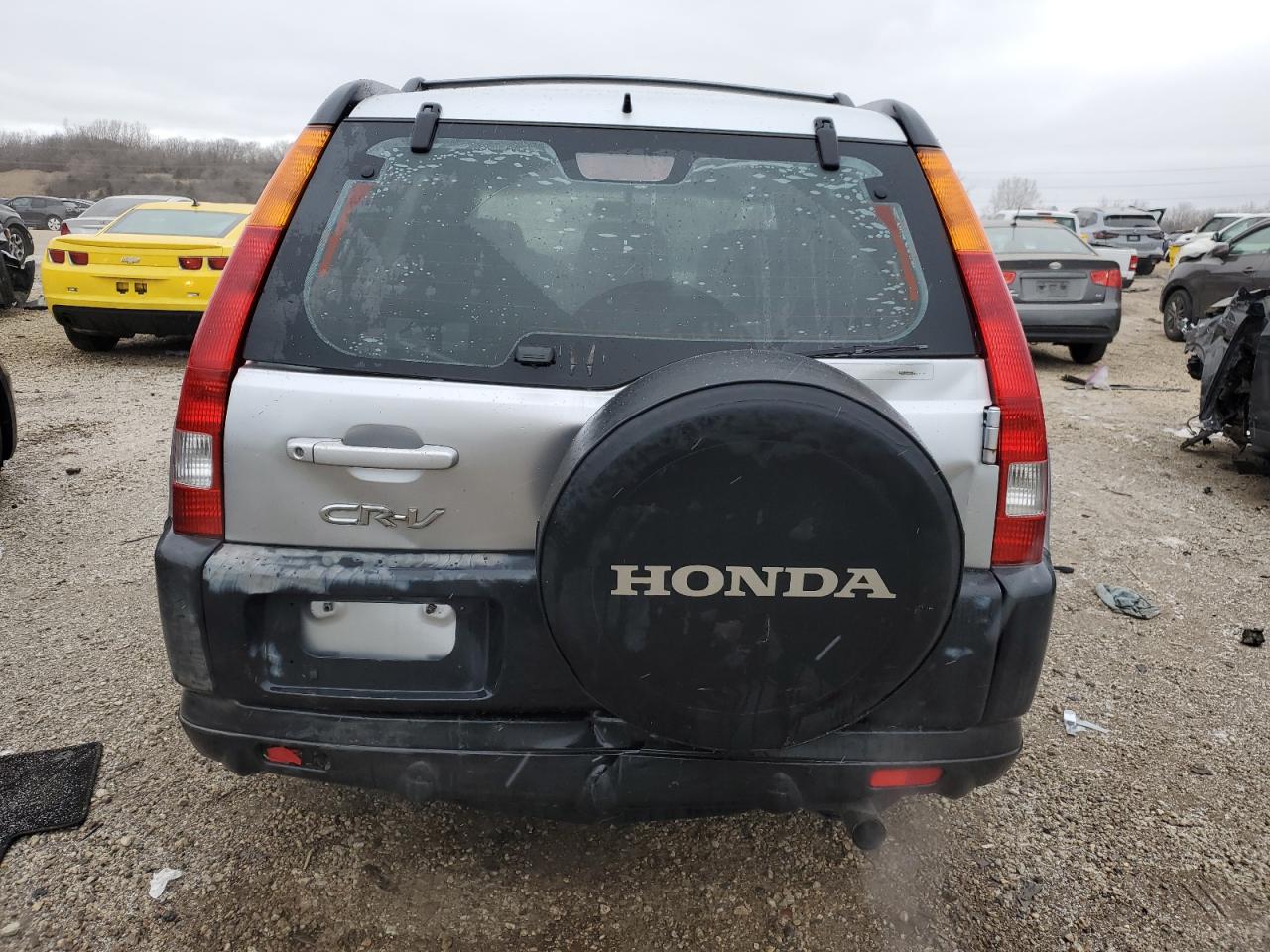 2004 Honda CR-V VIN JHLRD68424C001888 Copart auction photo, front end / rear end damage thumbnail 6