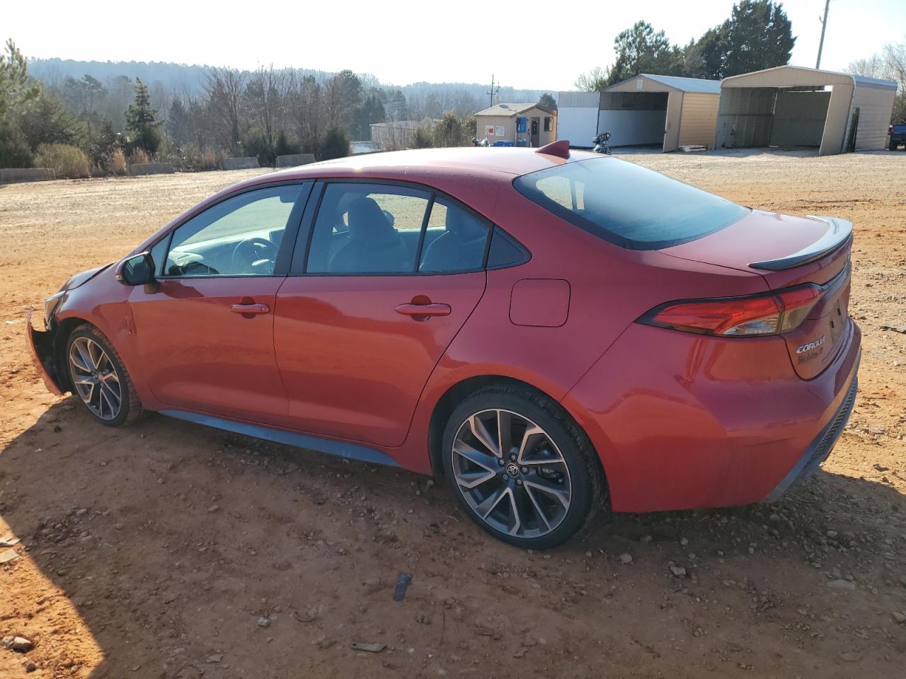2021 Toyota Corolla VIN 5YFT4MCE8MP095984 Copart auction photo, all over damage thumbnail 2