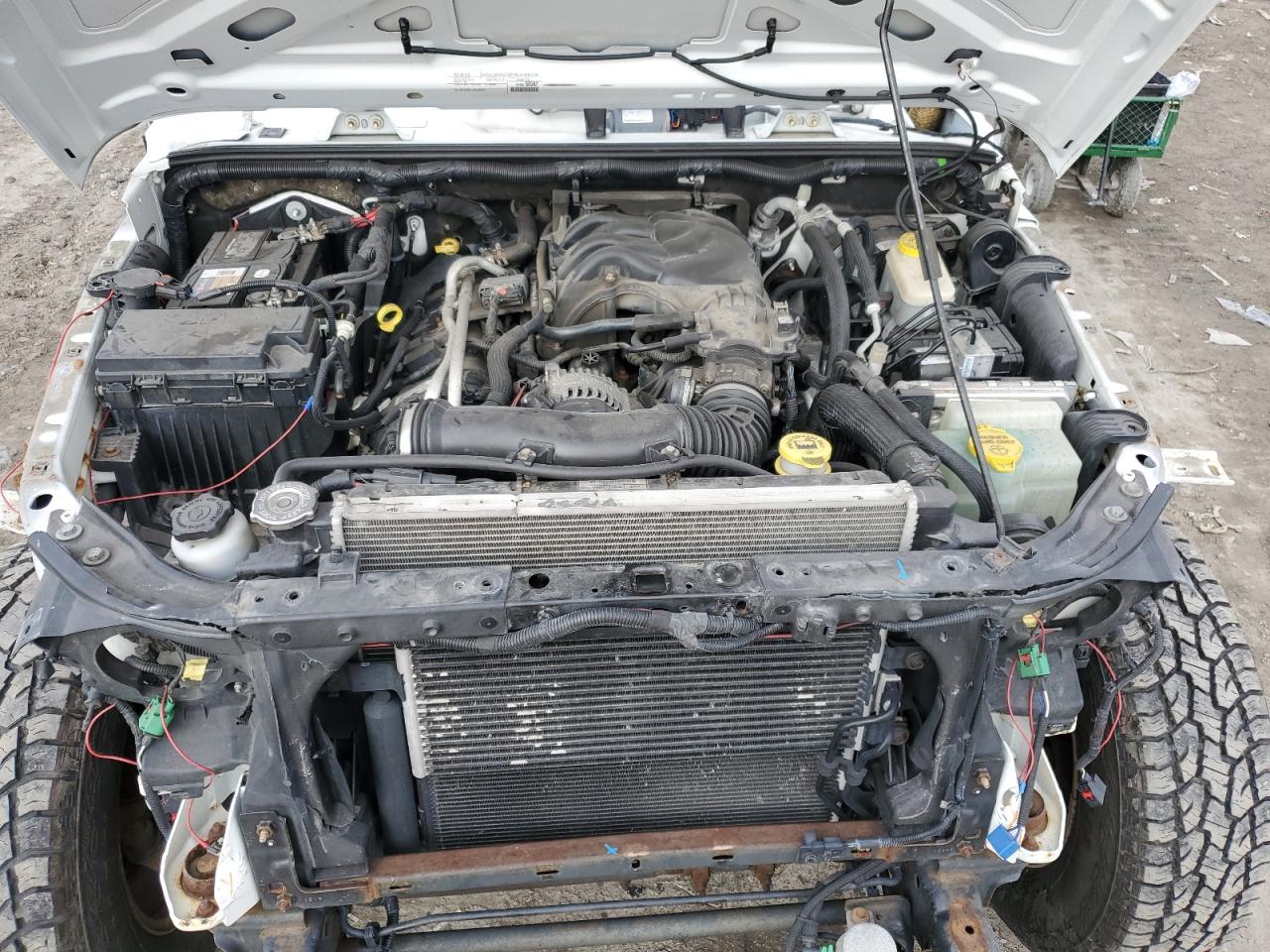 2016 Jeep Wrangler VIN 1C4BJWDG4GL166515 Copart auction photo, front end damage thumbnail 12