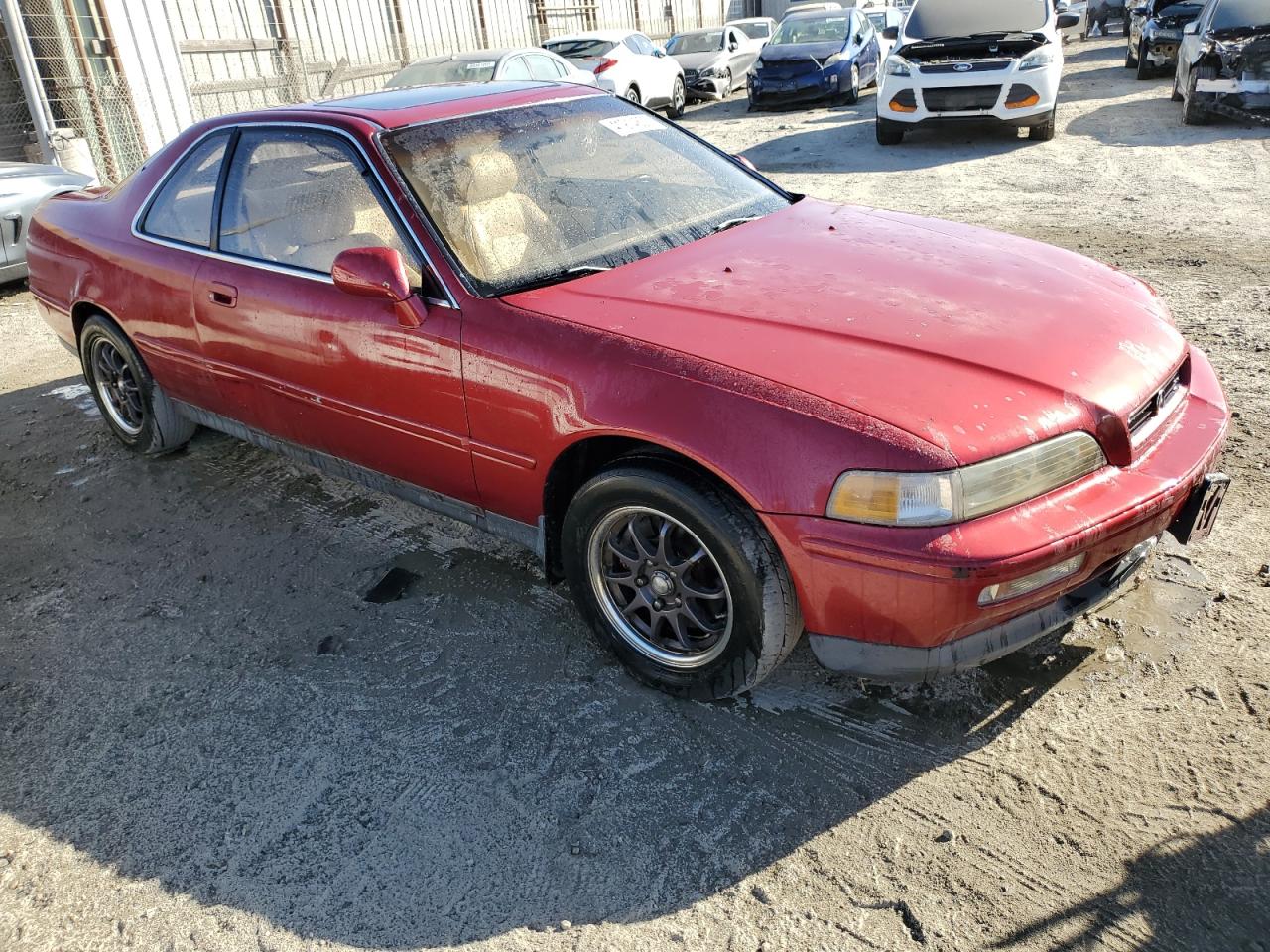 1991 Acura Legend VIN JH4KA8279MC005120 Copart auction photo, mechanical damage thumbnail 4