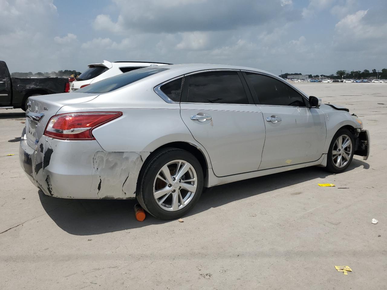 2014 Nissan Altima VIN 1N4AL3APXEC151500 Copart auction photo, front end / rear end damage thumbnail 3