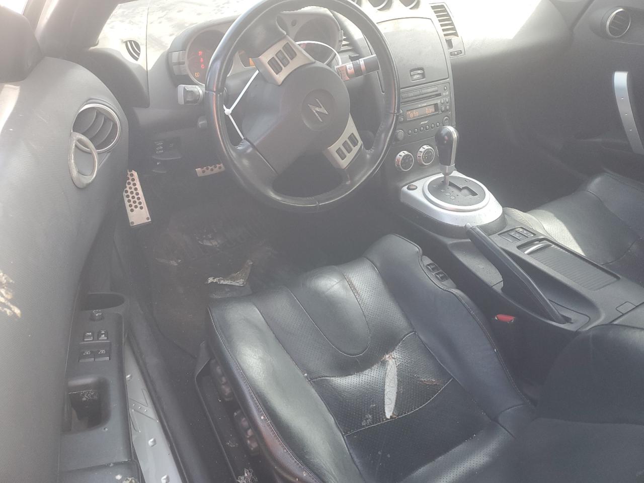 2006 Nissan 350Z VIN JN1AZ36A96M480149 Copart auction photo, burn damage thumbnail 8