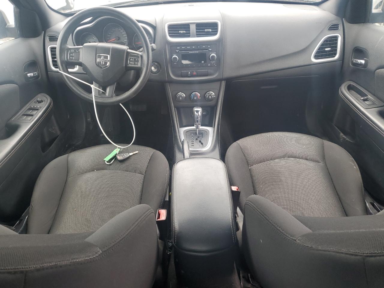2014 Dodge Avenger VIN 1C3CDZAB8EN109360 Copart auction photo, water/flood damage thumbnail 8