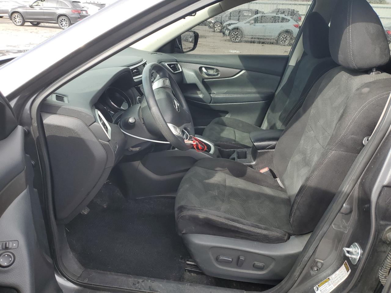 2015 Nissan Rogue VIN 5N1AT2MV2FC920843 Copart auction photo, front end / side damage thumbnail 7