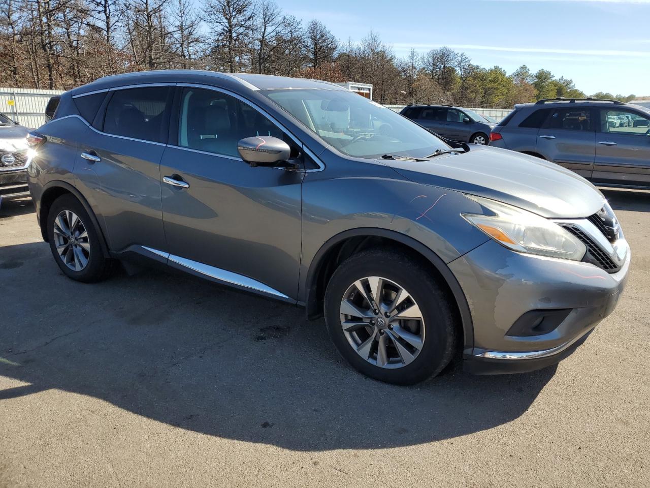 2016 Nissan Murano VIN 5N1AZ2MG3GN106366 Copart auction photo, side / minor dent/scratches damage thumbnail 4