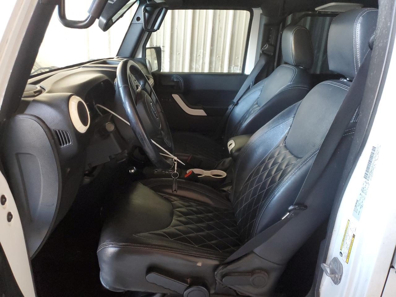 2015 Jeep Wrangler VIN 1C4BJWDG4FL638372 Copart auction photo, front end / hail damage thumbnail 7