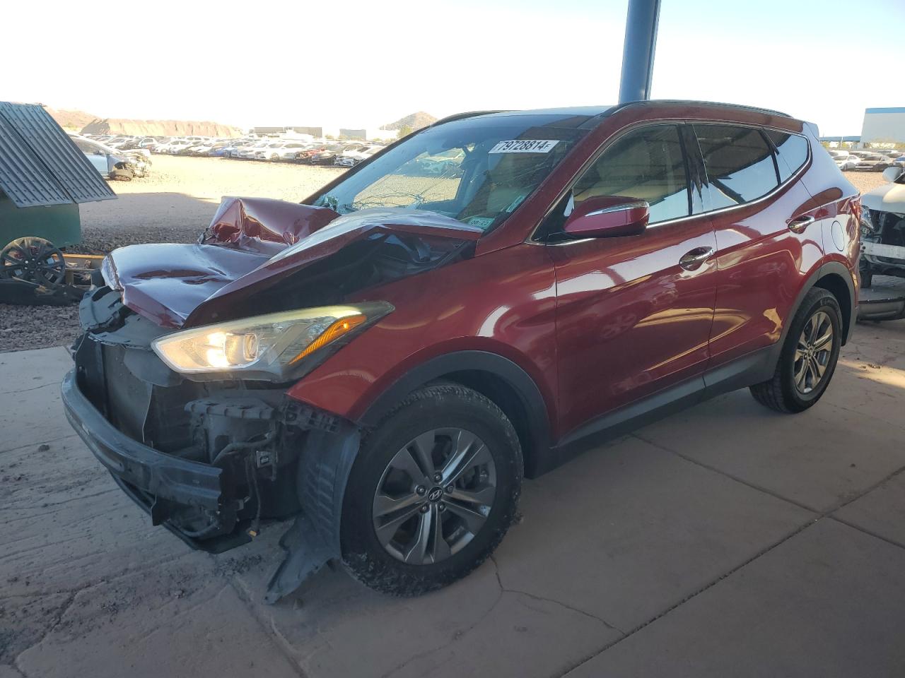 2014 Hyundai Santa Fe VIN 5XYZU3LB7EG217539
