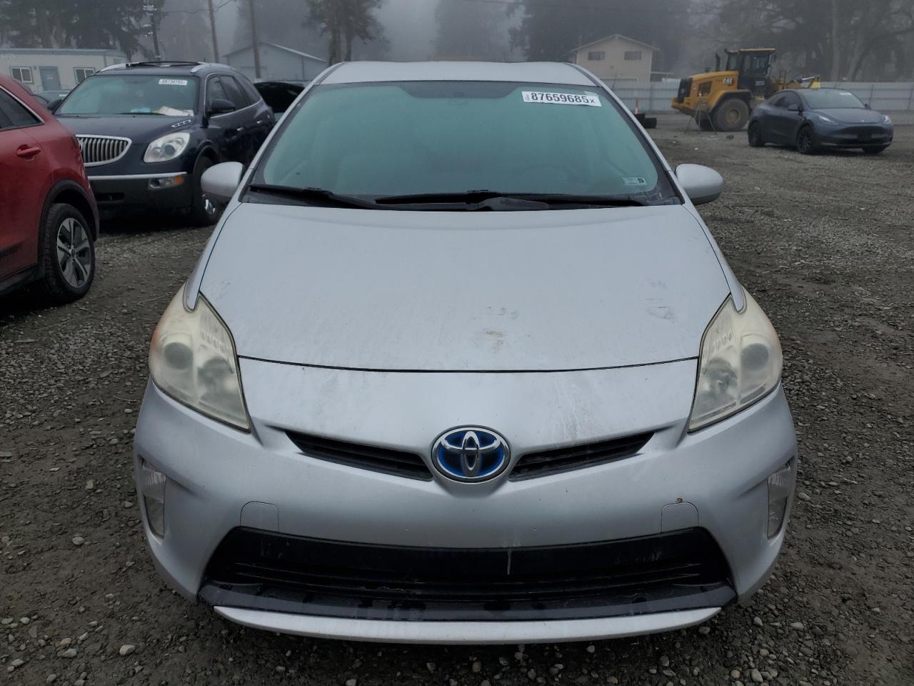 2012 Toyota Prius VIN JTDKN3DU6C5531283 Copart auction photo, rear end damage thumbnail 5