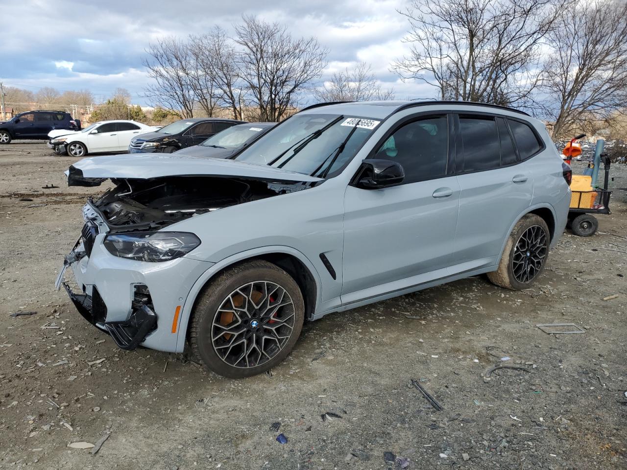 2024 BMW X3 M VIN 5UX83DP01R9W43956 - Copart auction photo