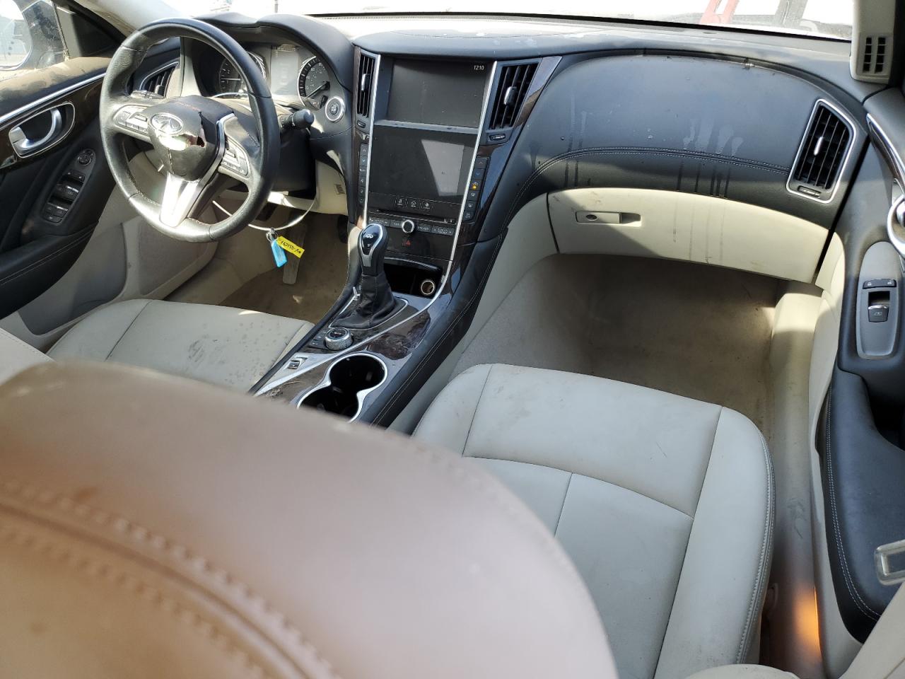 2019 Infiniti Q50 VIN JN1EV7AR2KM551297 Copart auction photo, rear end damage thumbnail 8