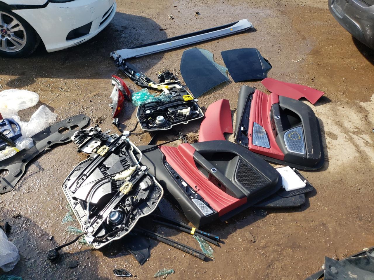 2023 Maserati Grecale VIN ZN682AVM4P7407883 Copart auction photo, side / stripped damage thumbnail 12