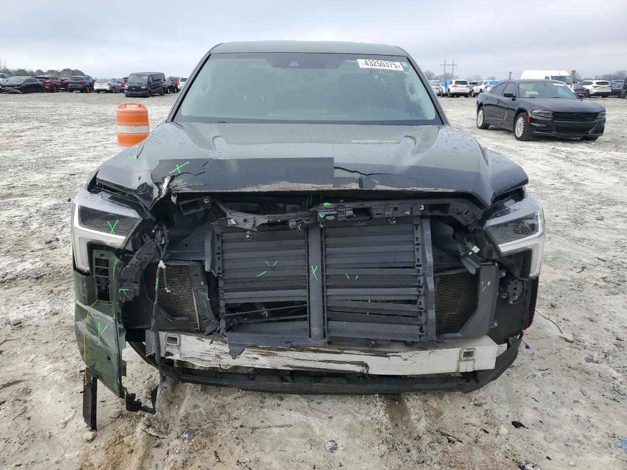 2022 Toyota Tundra VIN 5TFLA5DB6NX008072 Copart auction photo, all over / stripped damage thumbnail 5