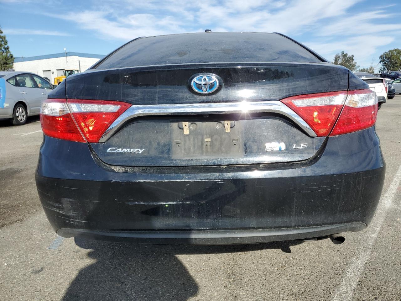 2016 Toyota Camry VIN 4T1BD1FK0GU198587 Copart auction photo, front end damage thumbnail 6