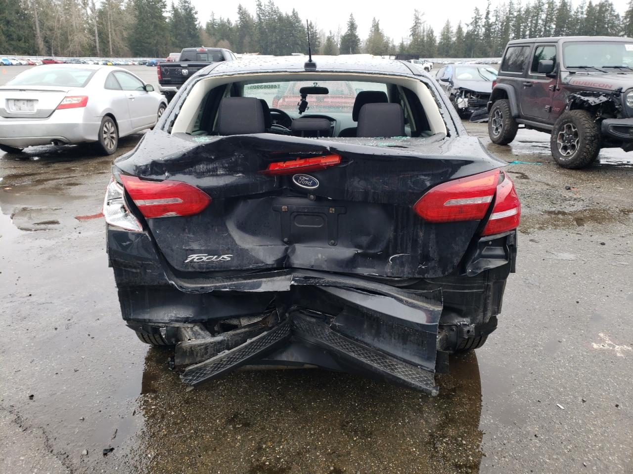 2018 Ford Focus VIN 1FADP3E29JL293704 Copart auction photo, rear end damage thumbnail 6
