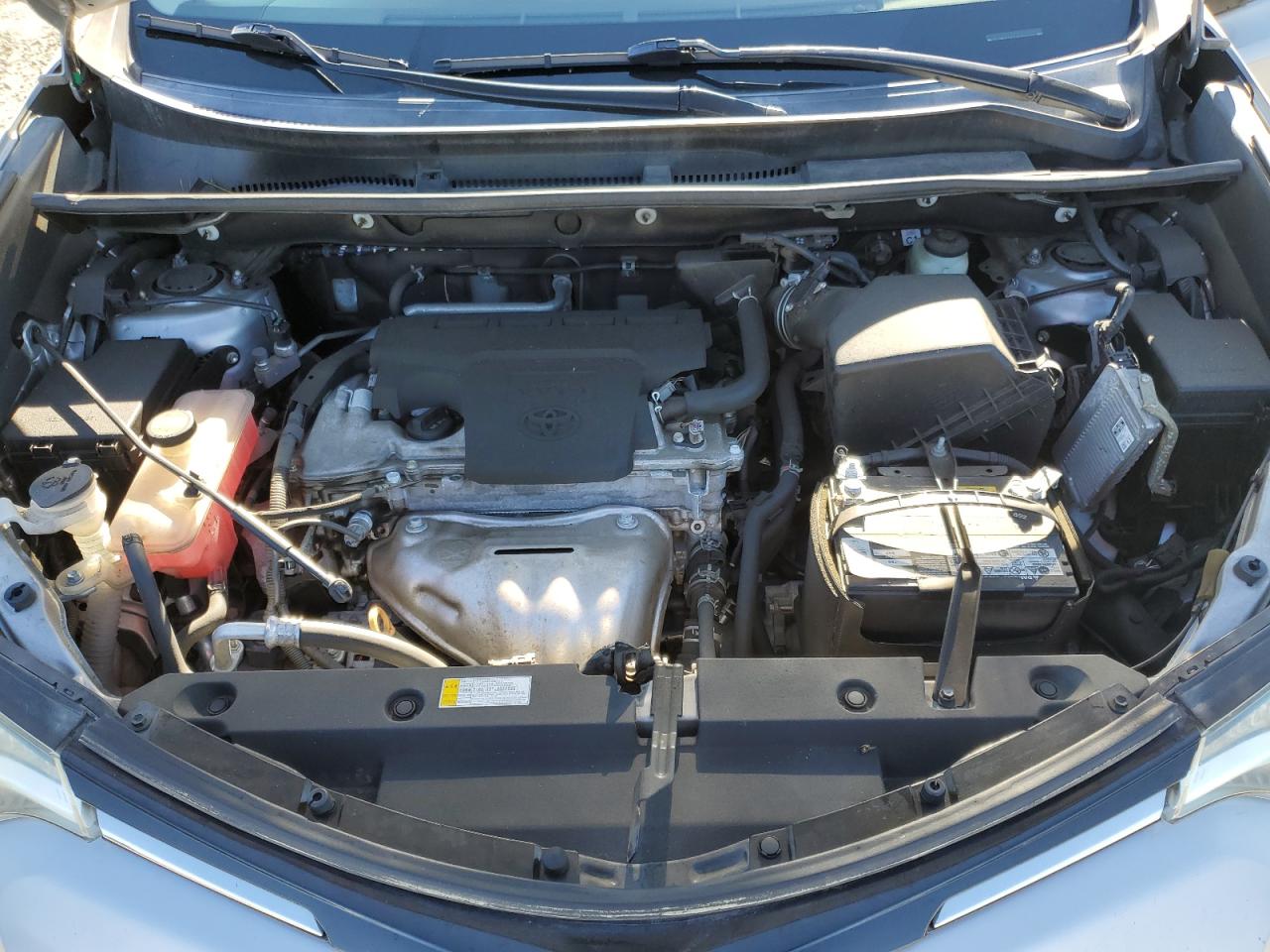 2018 Toyota RAV 4 VIN 2T3BFREV1JW758460 Copart auction photo, rear end damage thumbnail 12