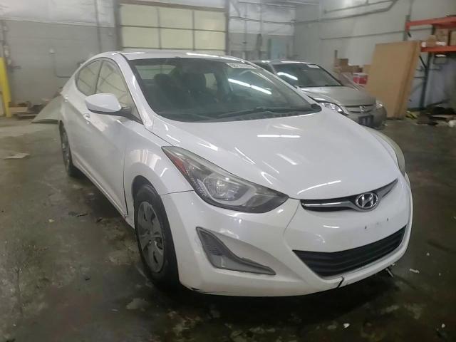 2016 Hyundai Elantra VIN 5NPDH4AE8GH703046 Copart auction photo, front end / side damage thumbnail 13