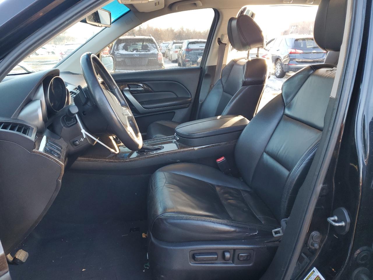 2012 Acura MDX VIN 2HNYD2H25CH520939 Copart auction photo, front end / side damage thumbnail 7