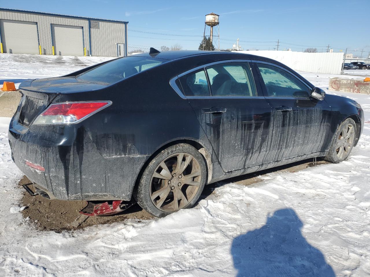 2012 Acura TL VIN 19UUA9F71CA012472 Copart auction photo, front end damage thumbnail 3