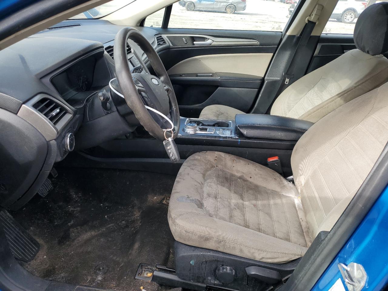 2019 Ford Fusion VIN 3FA6P0G79KR285962 Copart auction photo, front end / side damage thumbnail 7