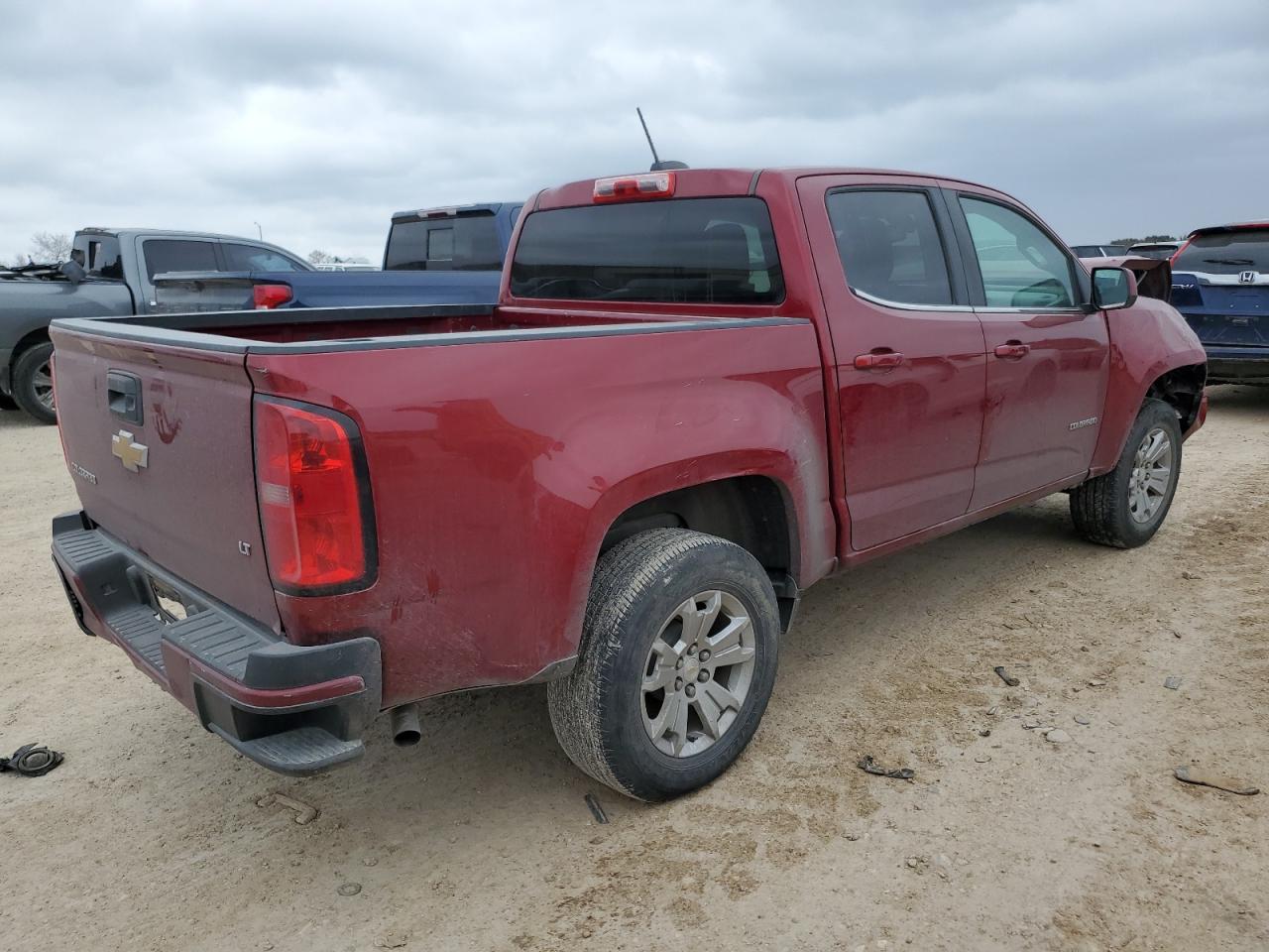 2018 Chevrolet Colorado VIN 1GCGSCEA2J1200417 Copart auction photo, front end / minor dent/scratches damage thumbnail 3