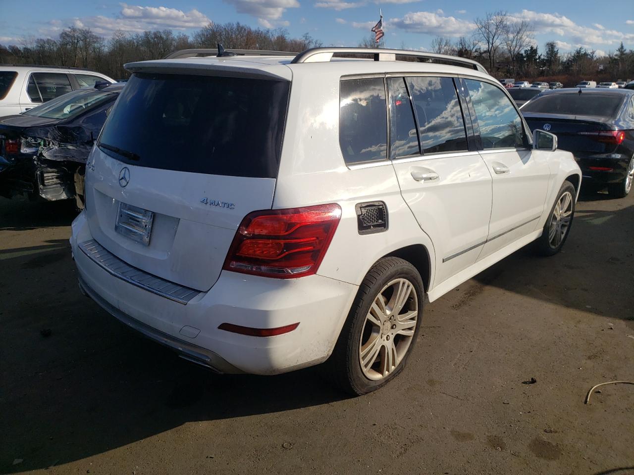 2013 Mercedes-Benz GLK-klasse VIN WDCGG8JB9DG050864 Copart auction photo, minor dent/scratches damage thumbnail 3
