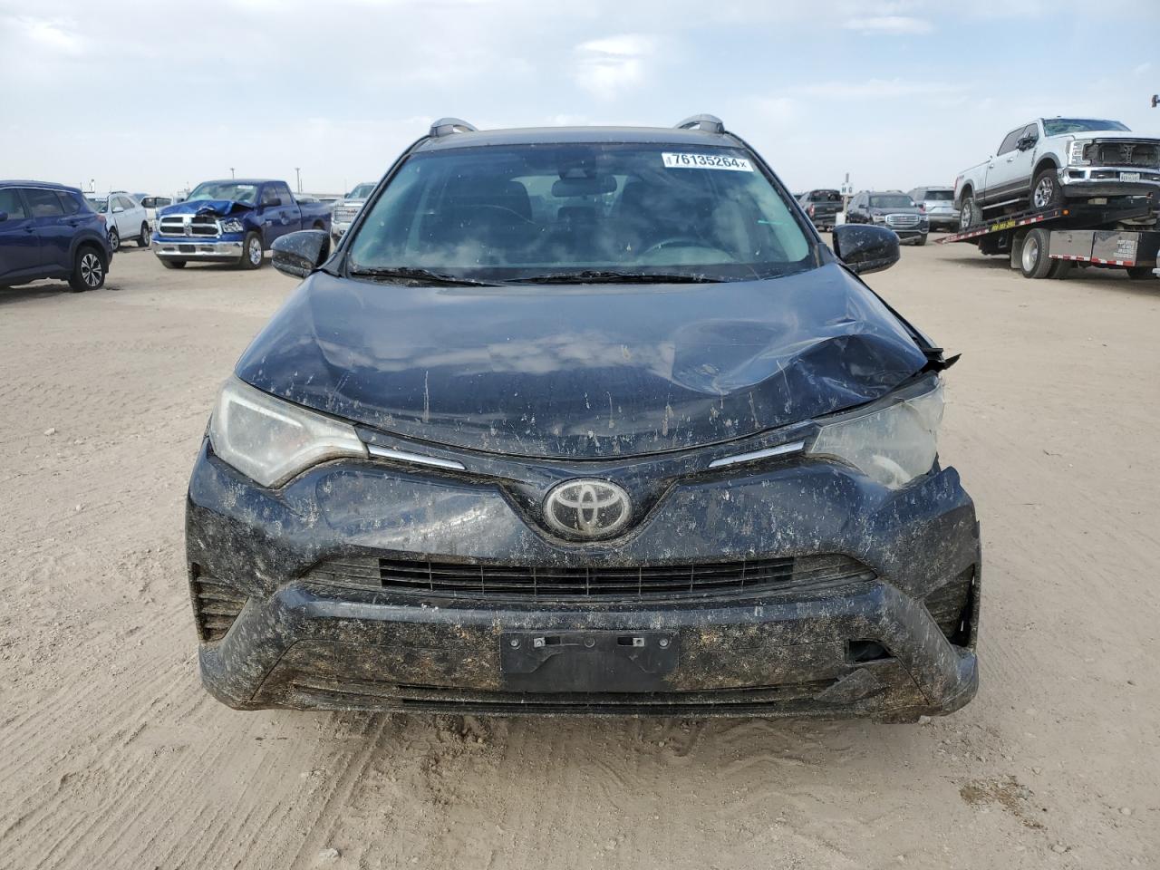 2017 Toyota RAV 4 VIN 2T3BFREV1HW632013 Copart auction photo, side damage thumbnail 5