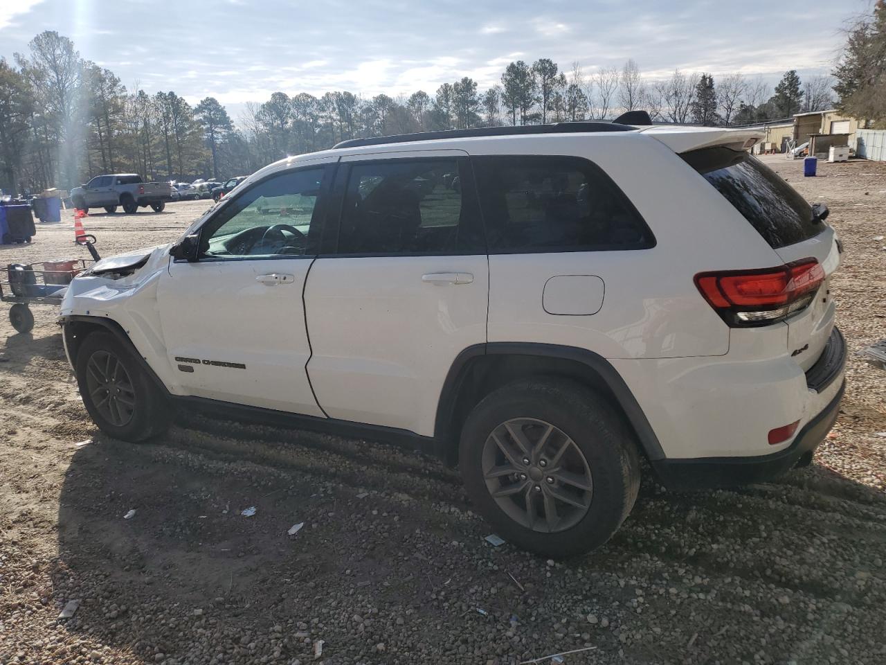 2016 Jeep Grand Cherokee VIN 1C4RJFAG8GC349922 Copart auction photo, front end / side damage thumbnail 2