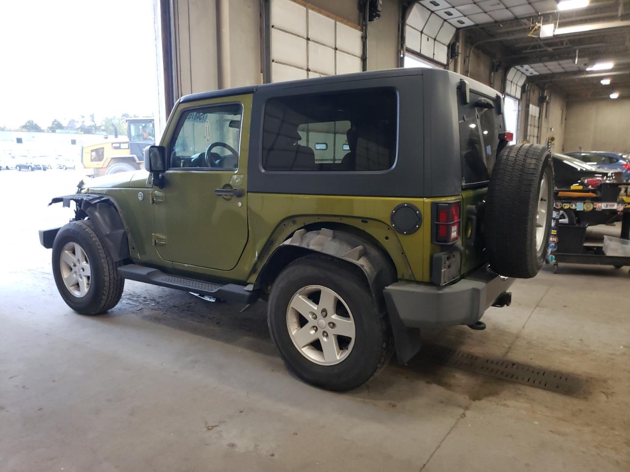 2010 Jeep Wrangler VIN 1J4GA2D15AL216706 Copart auction photo, front end damage thumbnail 2