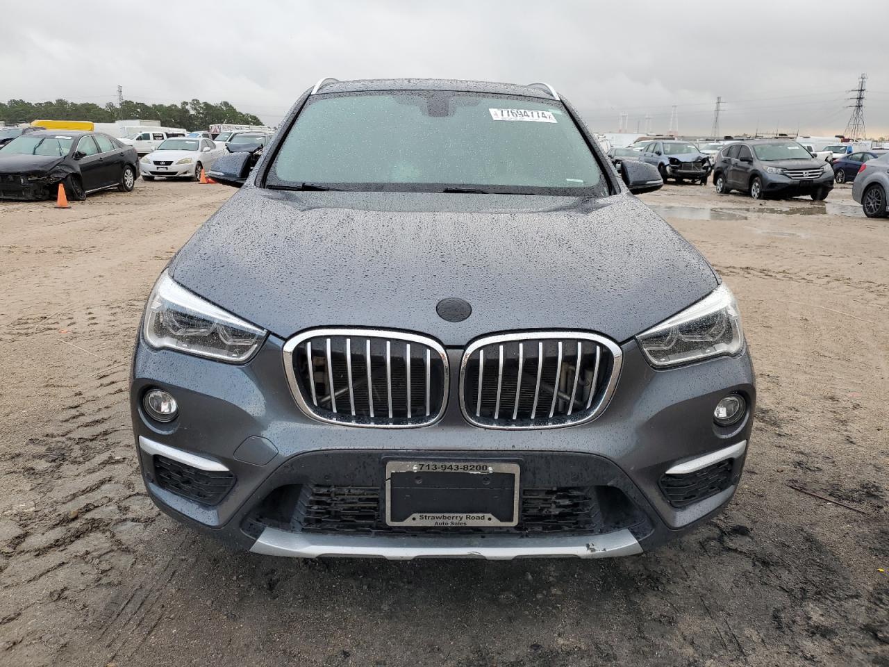 2018 BMW X1 VIN WBXHU7C33J5L07935 Copart auction photo, rear end damage thumbnail 5