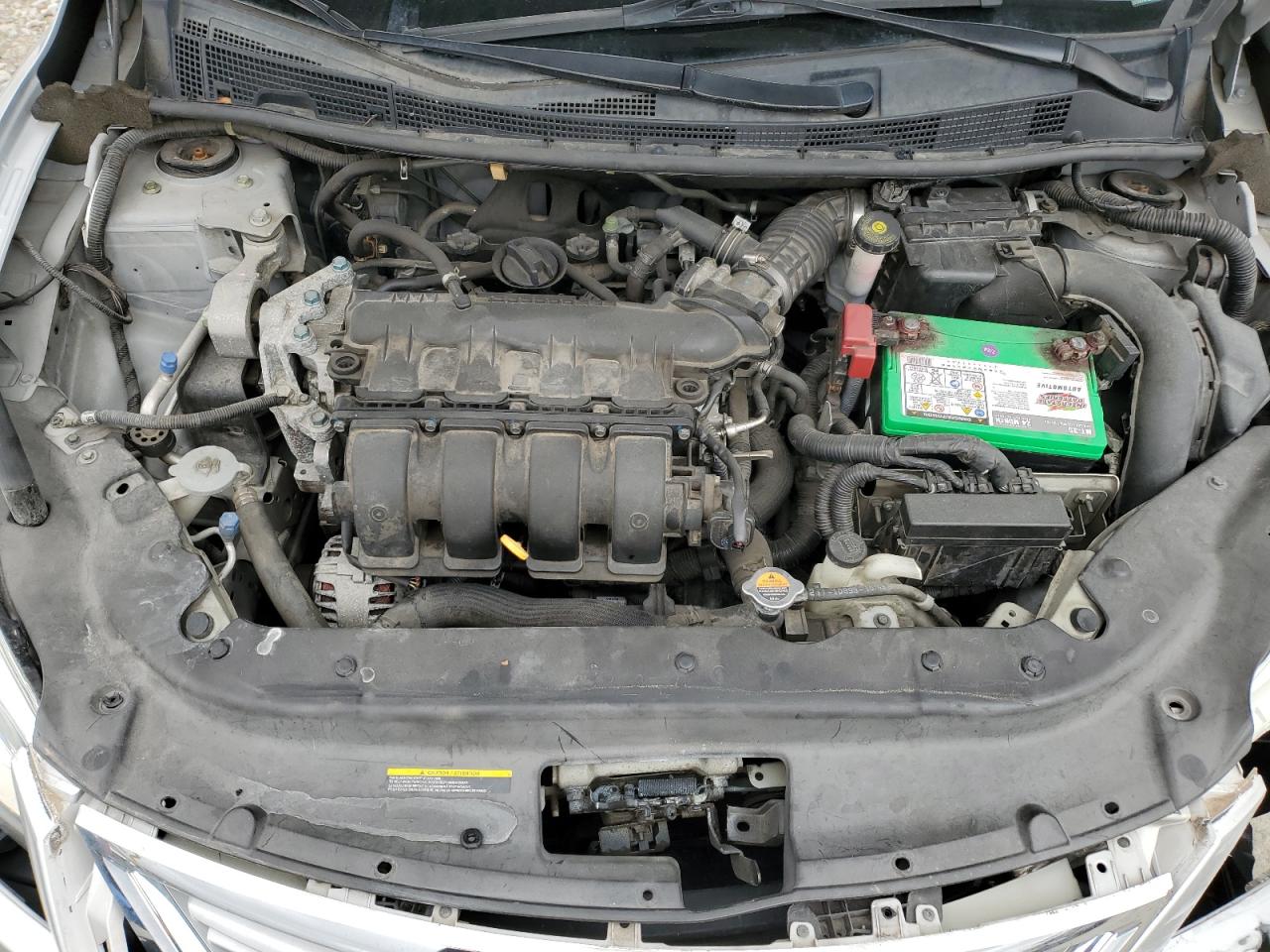 2013 Nissan Sentra VIN 3N1AB7AP9DL718578 Copart auction photo, side / all over damage thumbnail 13