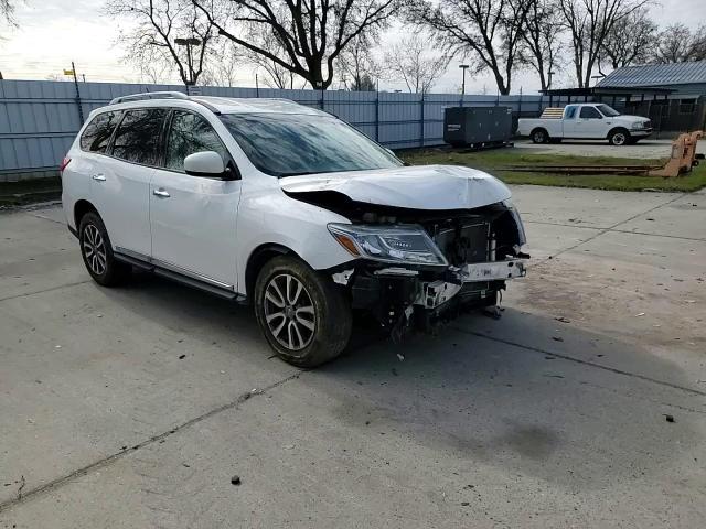 2013 Nissan Pathfinder VIN 5N1AR2MMXDC644284 Copart auction photo, front end / side damage thumbnail 11