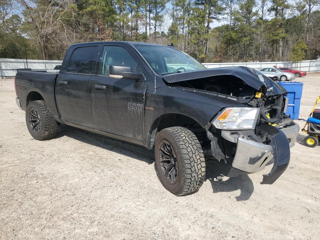 2016 RAM 1500 VIN 3C6RR7LT5GG194789 Copart auction photo, front end / rear end damage thumbnail 4