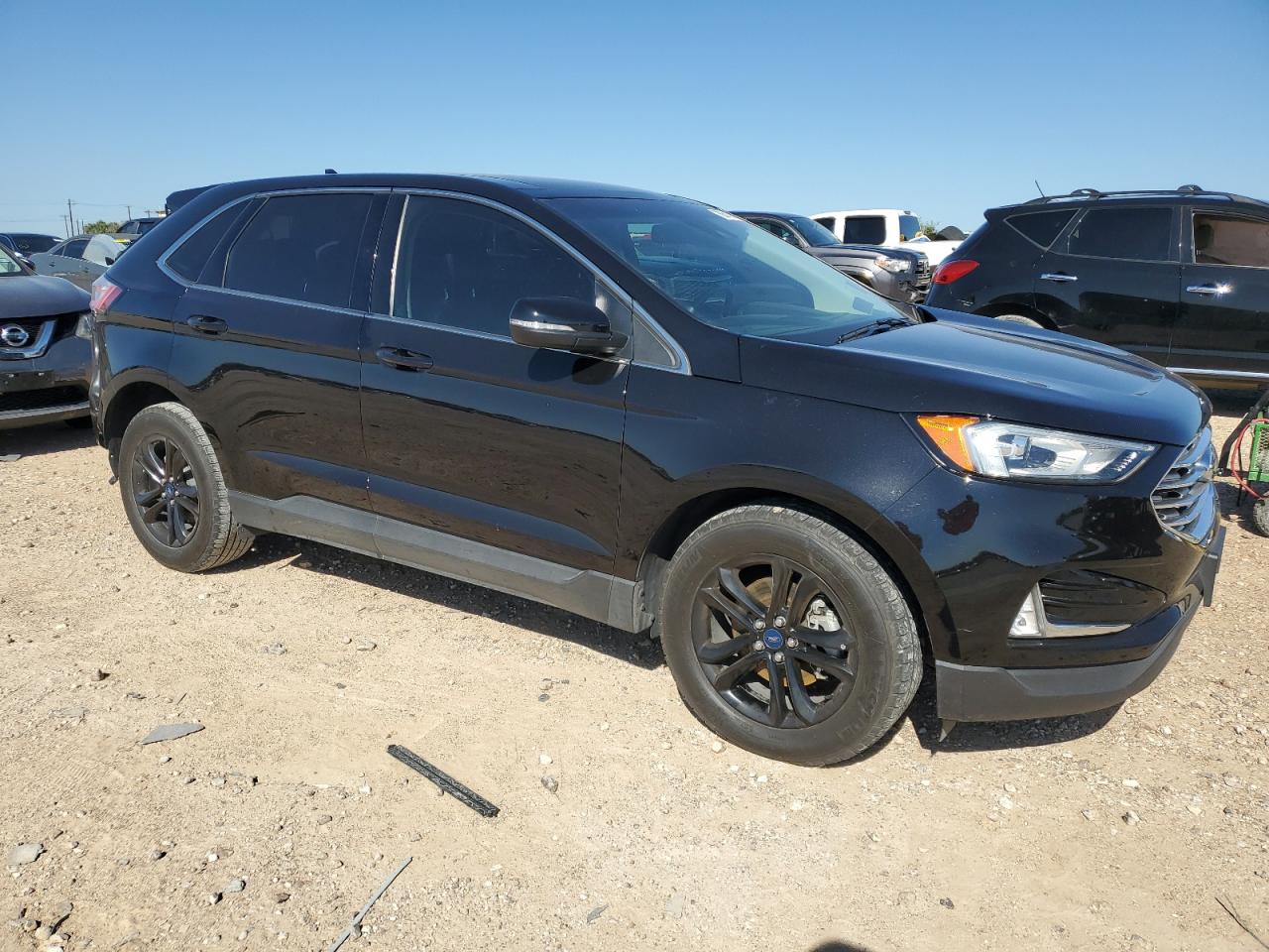 2019 Ford Edge VIN 2FMPK3J93KBB93118 Copart auction photo, rear end / minor dent/scratches damage thumbnail 4