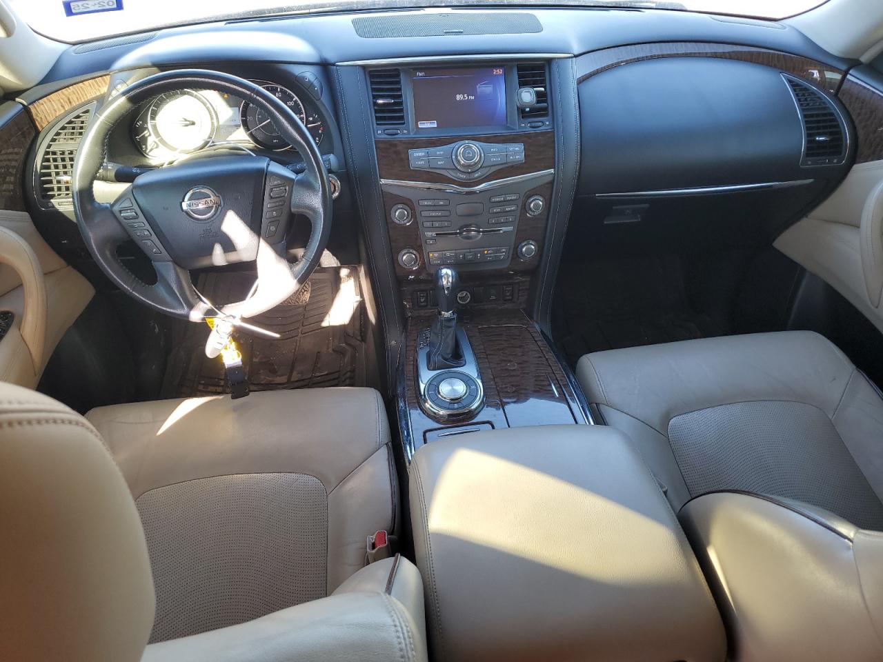 2017 Nissan Armada VIN JN8AY2ND1H9001660 Copart auction photo, normal wear damage thumbnail 8